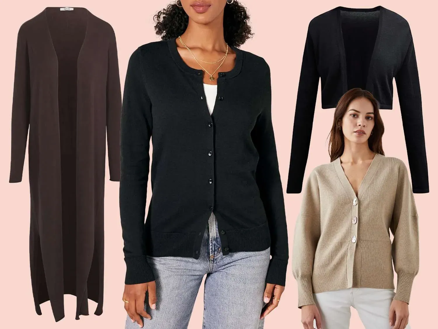 Áo cardigan nữ có đa dạng mẫu mã Áo cardigan nữ có đa dạng mẫu mã