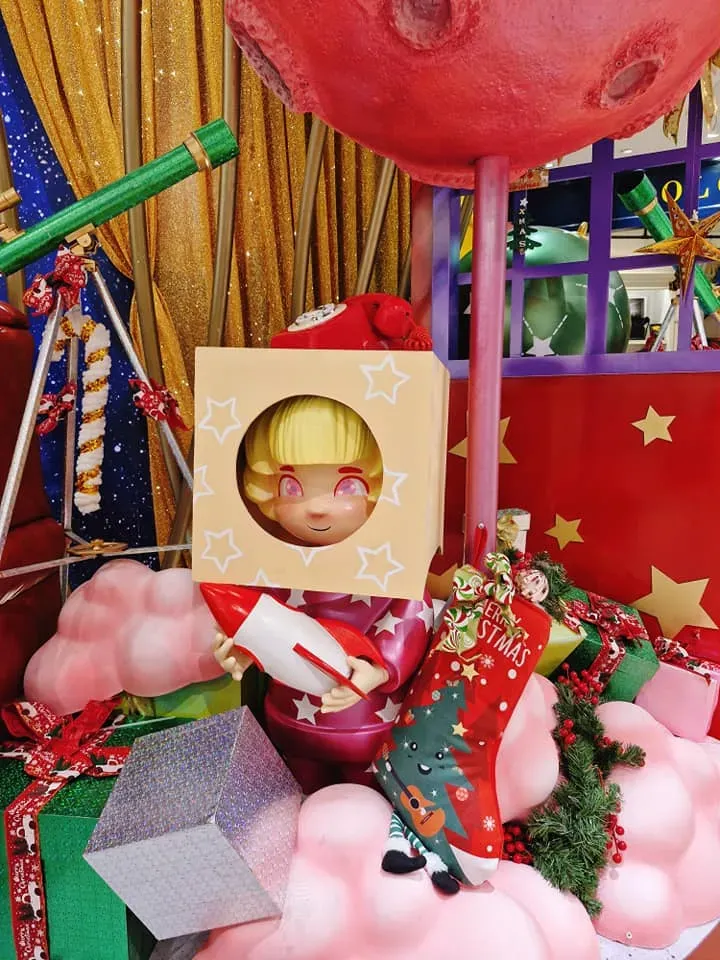 trang trí giáng sinh tại sài gòn centre