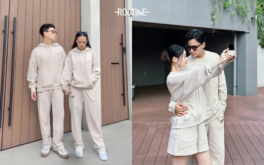 4bf9cbb4-3814-43fe-bb00-0cd77063fbc0 Diện đồ ấm áp ngày Giáng Sinh cùng set đồ đôi bằng chất liệu nỉ