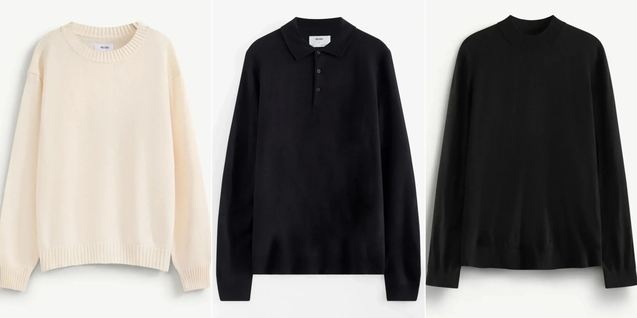 Chọn áo len và áo sơ mi nam có màu sắc hài hòa, thẩm mỹ