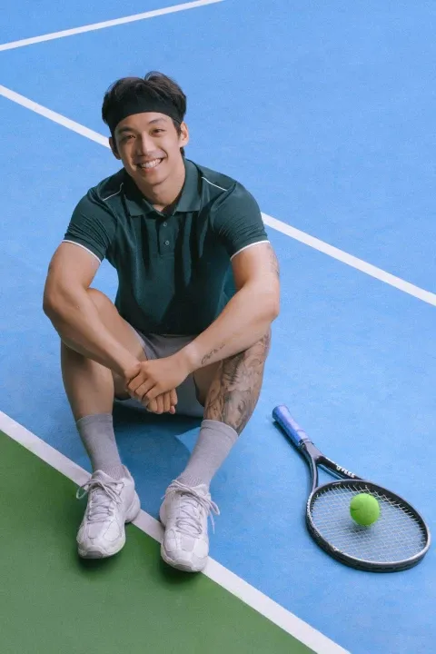 Áo Polo Thể Thao Polyester Phối Viền Form Fitted - 10F22POLA001