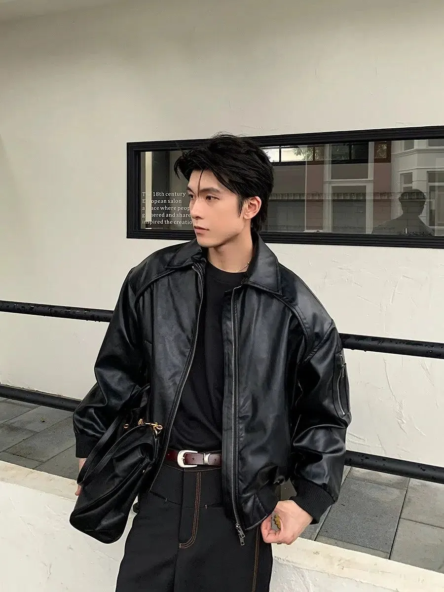 Áo khoác da cuốn hút, lịch lãm