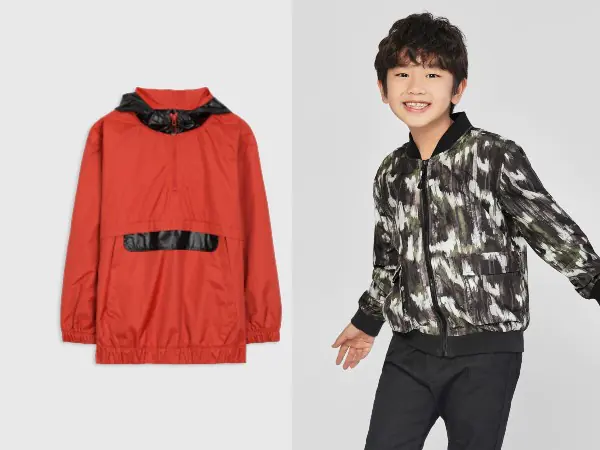 mua áo khoác gió cho bé trai