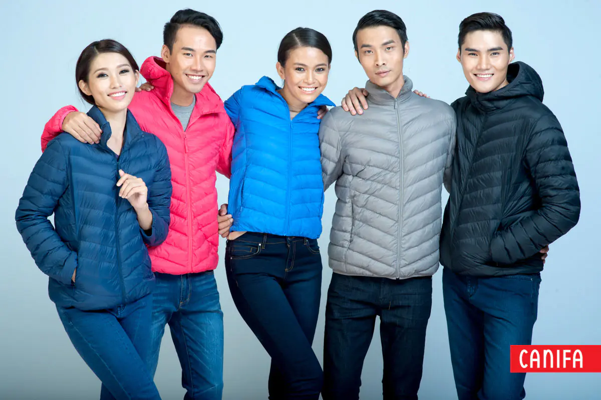 Các loại áo khoác lông vũ