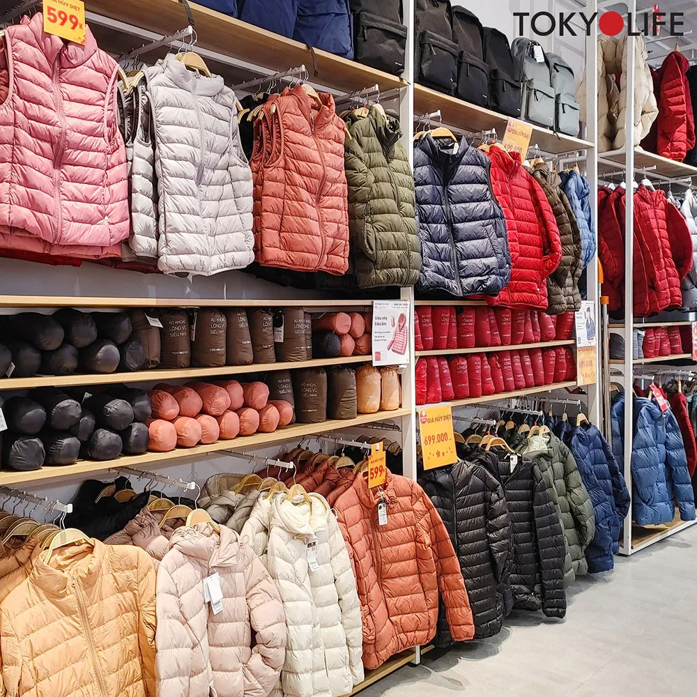 Áo phao lông vũ mang đến sự ấm áp và nhẹ nhàng