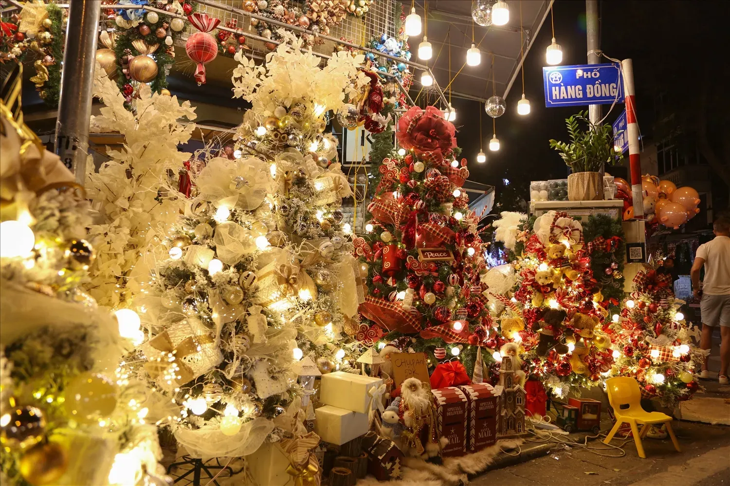giáng sinh phố hàng mã