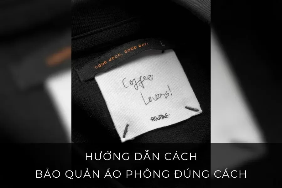 Hướng dẫn cách bảo quản áo phông trơn bền đẹp và trông như mới