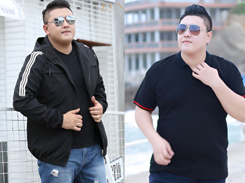 outfit đi đám cưới cho nam mập