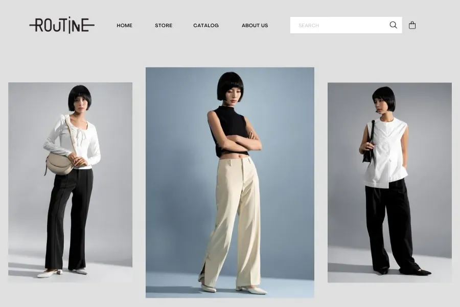 Hướng dẫn cách phối quần tây ống rộng cho sinh viên nữ đi học đơn giản, thoải mái