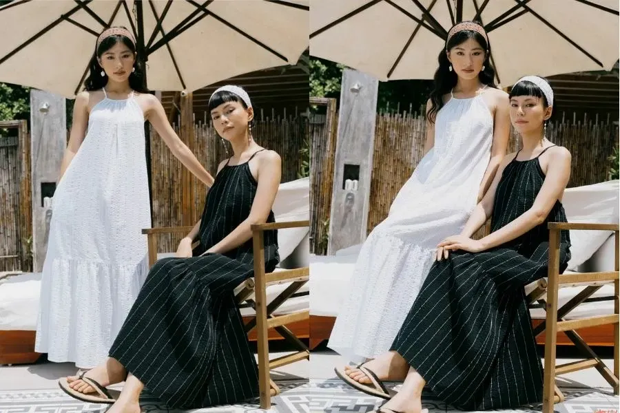 Phong cách Boho với váy xòe bồng nữ tính