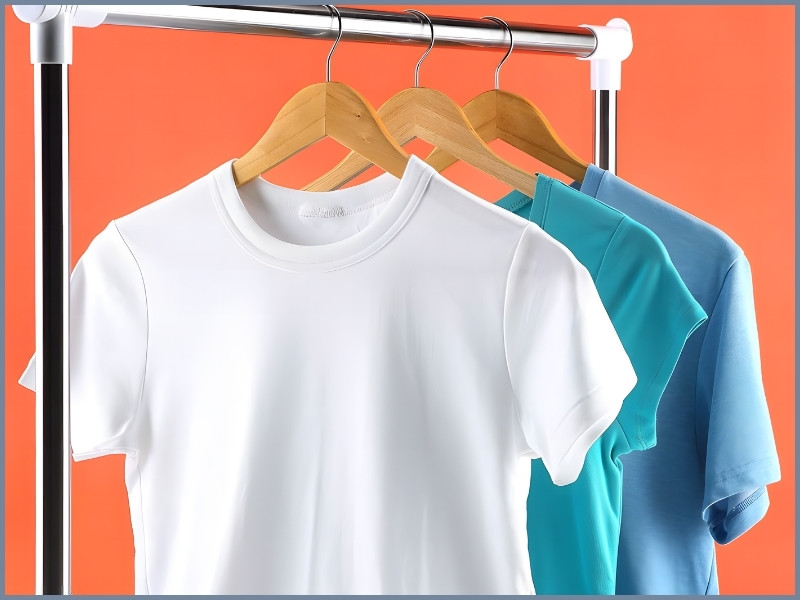 Để áo thun khô tự nhiên