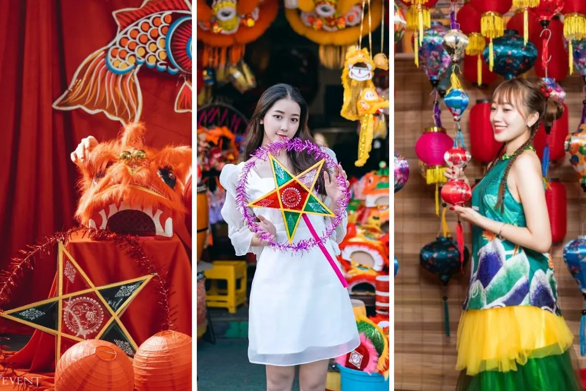 Đèn ông sao và đèn lồng