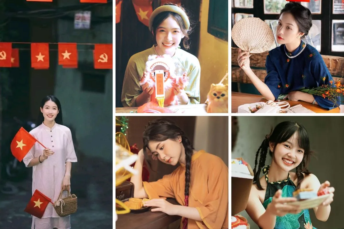 Chụp ảnh Trung Thu tại nhà