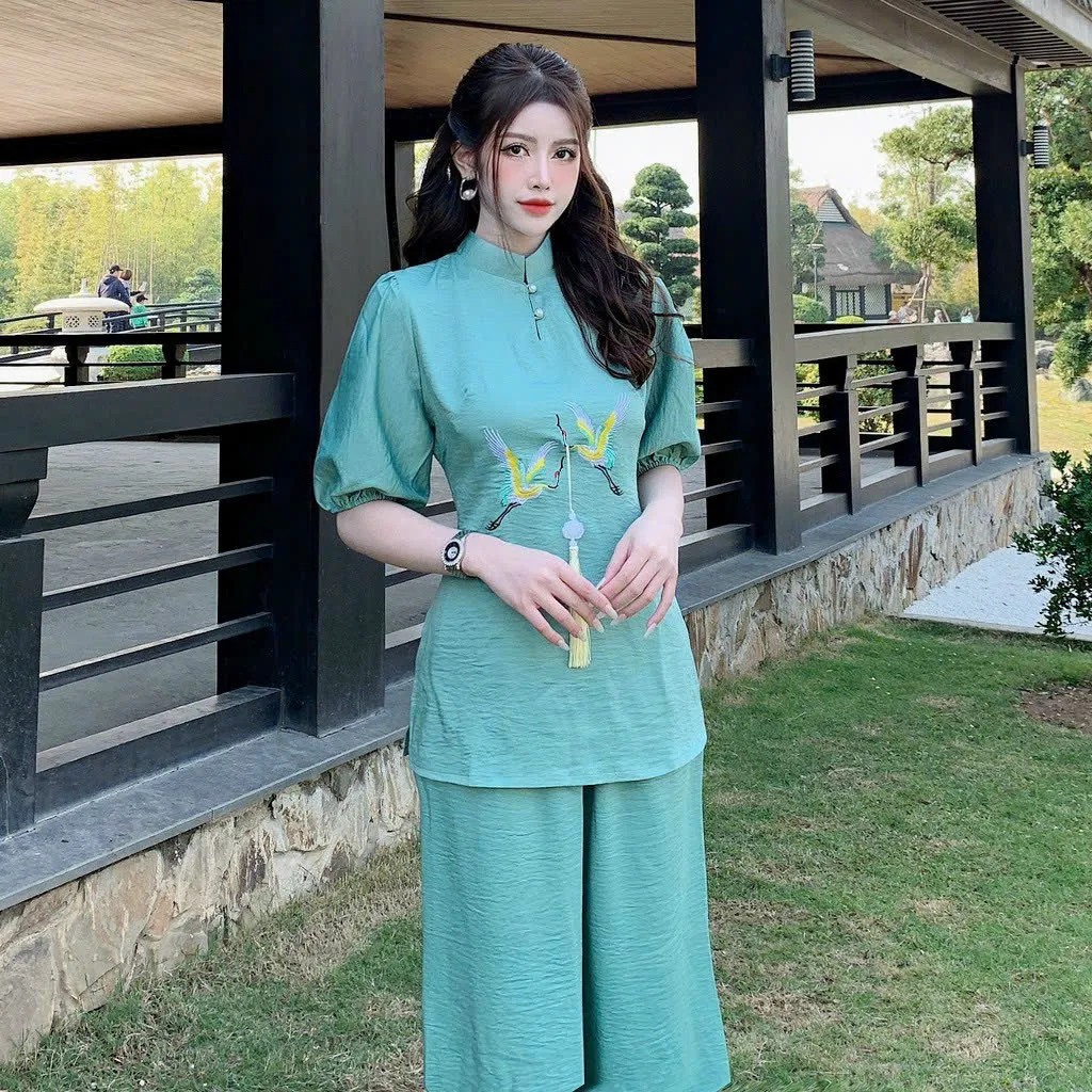 Trang phục phật tử cách tân, mang đến sự trang nhã và phù hợp Trang phục phật tử cách tân, mang đến sự trang nhã và phù hợp