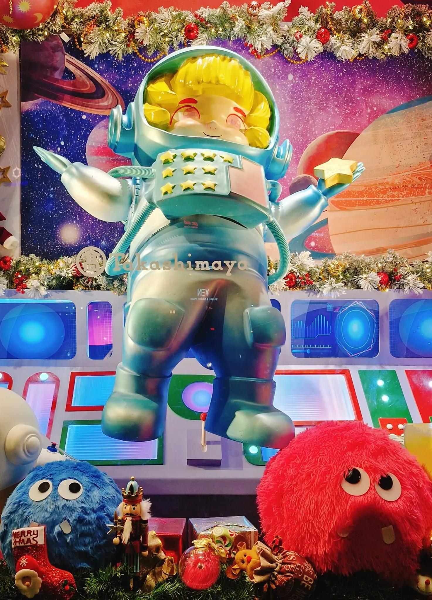 trang trí giáng sinh tại sài gòn centre