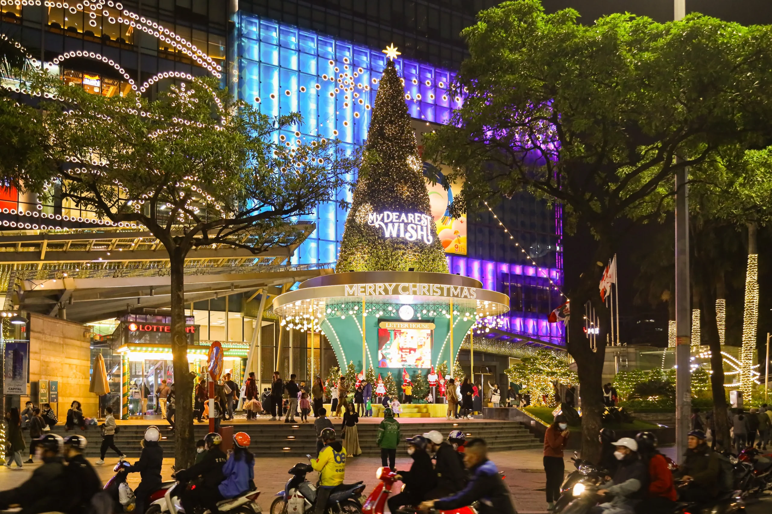 TTTM hà nội trang trí noel