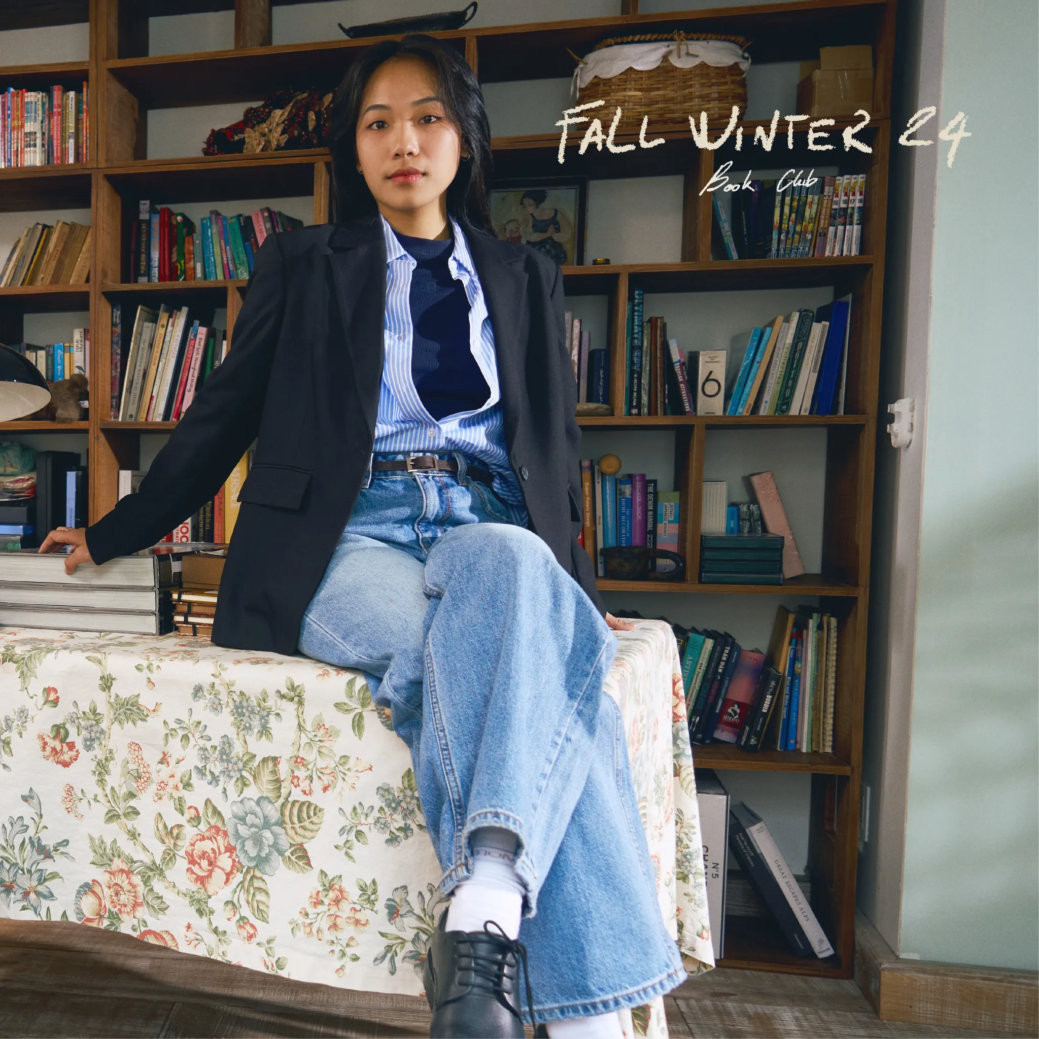 Phối đồ nhiều lớp giúp tạo hiệu ứng thân hình đầy đặn hơn.