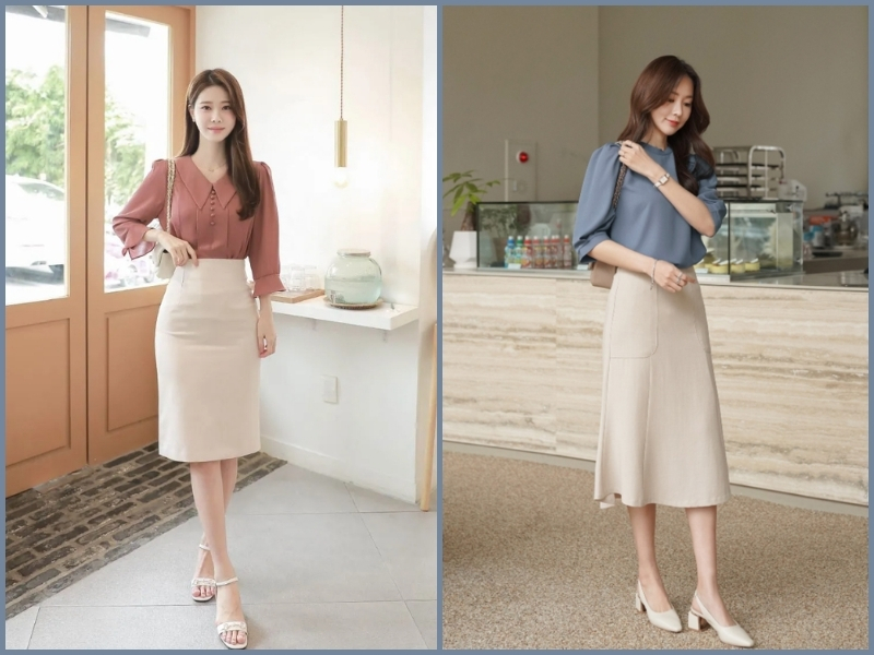 cách phối đồ cho người lùn chân to