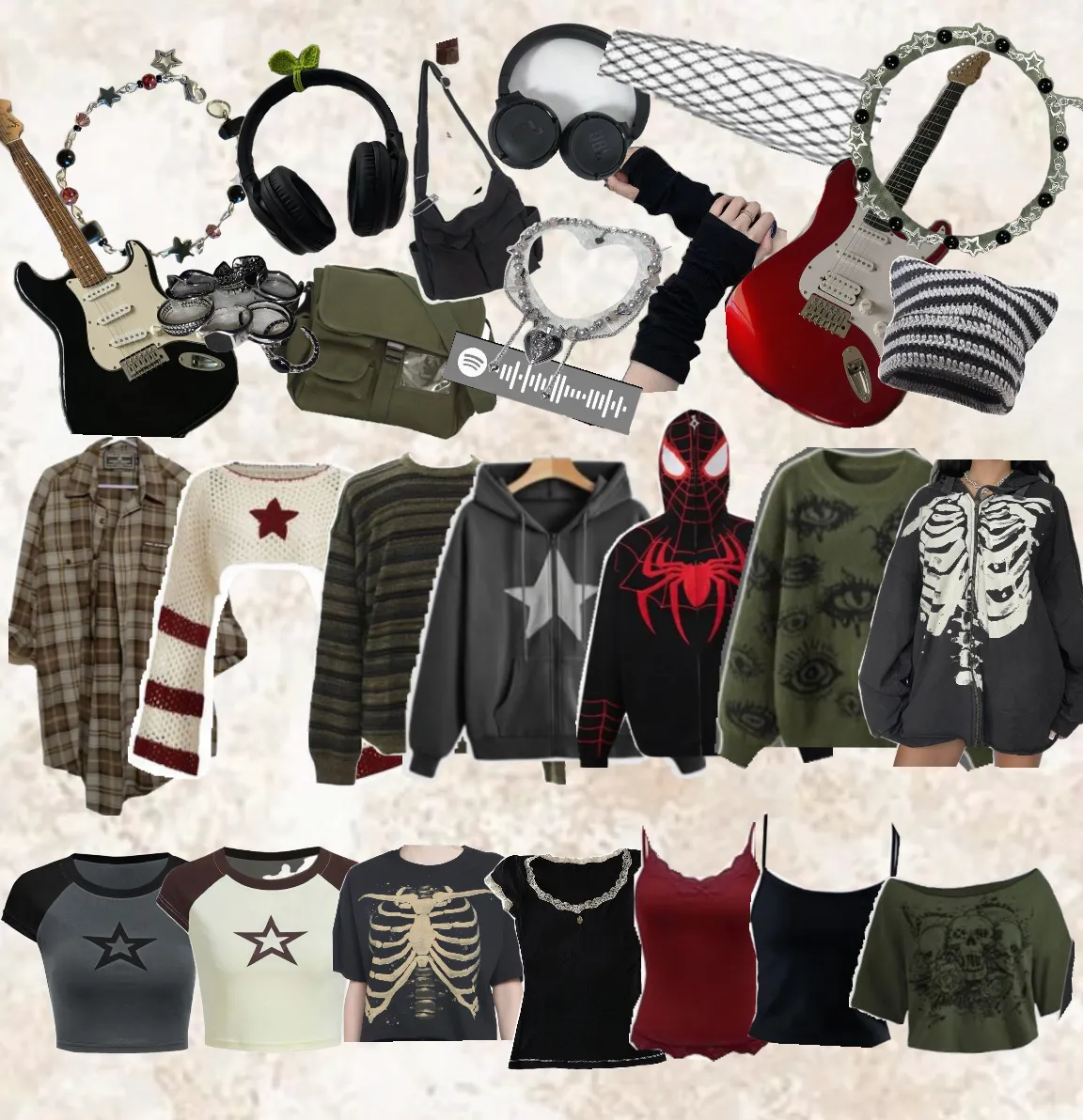 Grunge Style khởi nguồn từ những năm 90