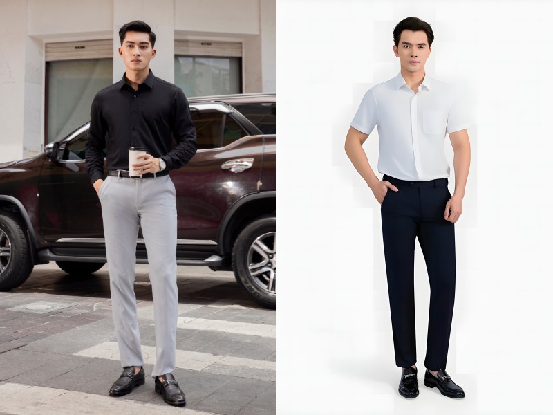 các kiểu quần tây