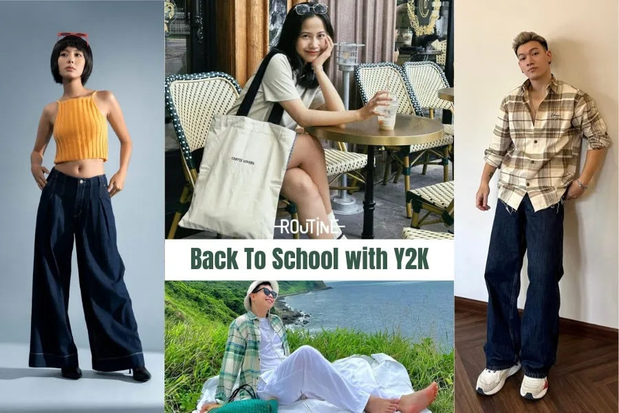 Gợi ý phối đồ Back To School cùng phong cách Y2K trẻ trung