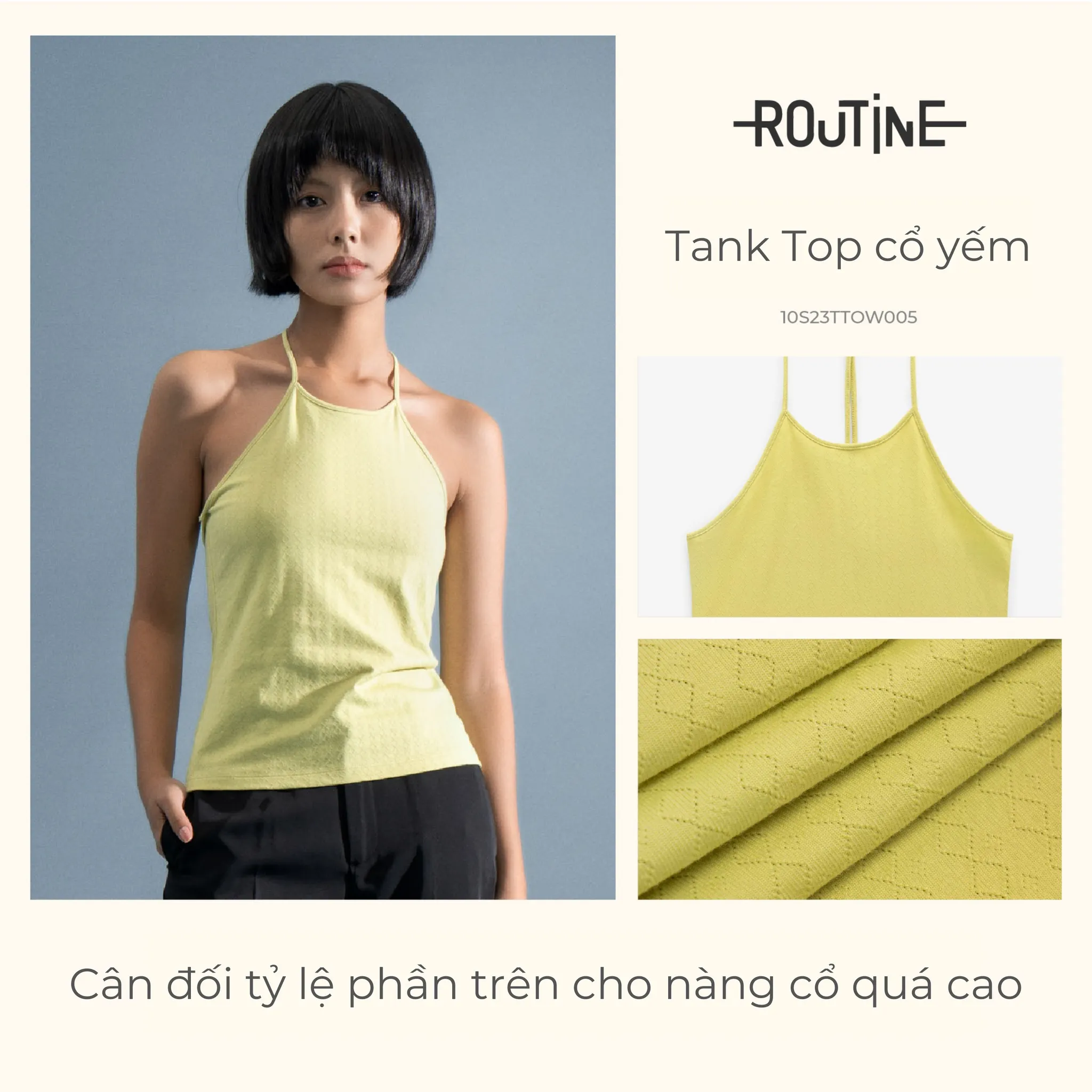phoi-do-voi-ao-hai-day-4-jpg-xatb Tank top cổ yếm tôn dáng