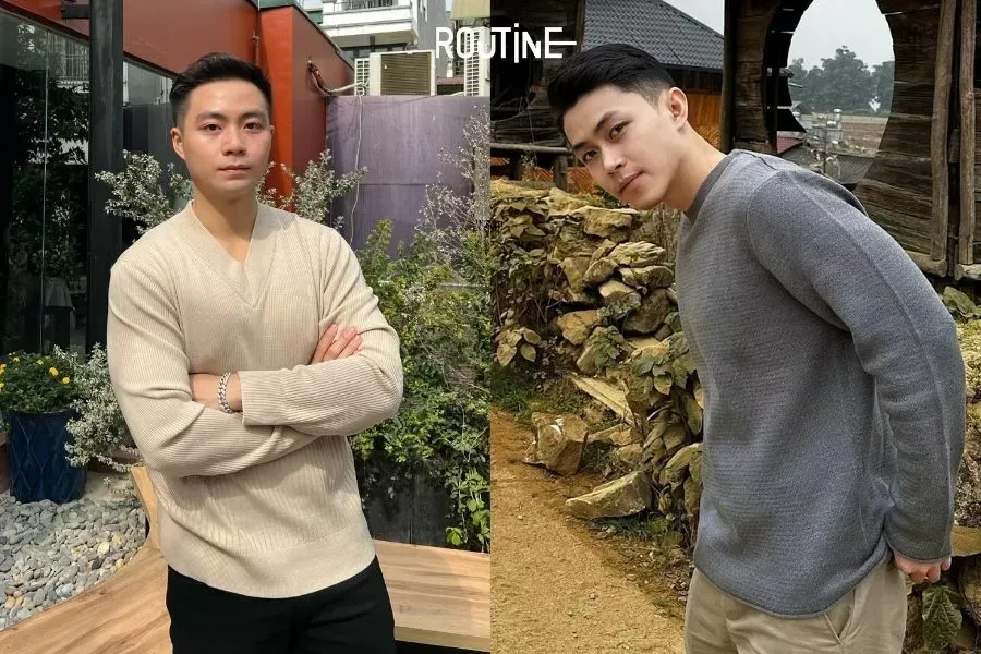 Những kiểu cố áo len tay dài đẹp dành cho các bạn nam