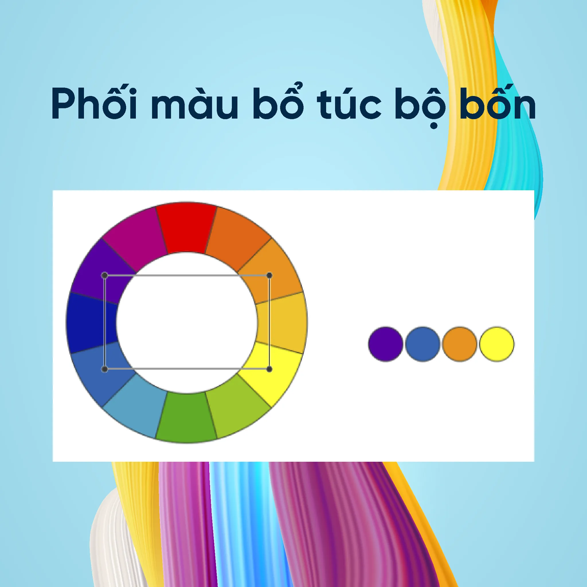 Phối màu bổ túc bộ bốn