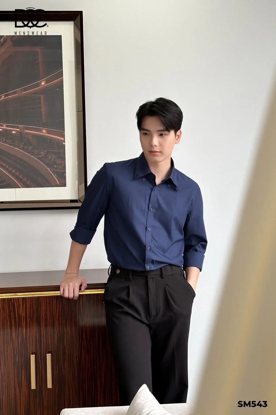 Sơ mi nam Menswear có tính ứng dụng cao