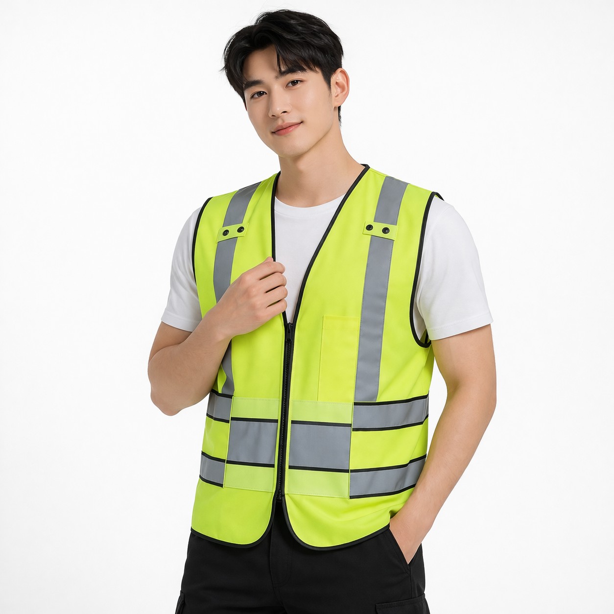 Áo ghile bảo hộ phản quang
